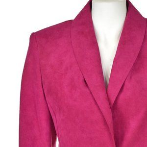 LILLIE ANN LADIES VINTAGE (2) PC ULTRA SUEDE LUXURY SKIRT SET